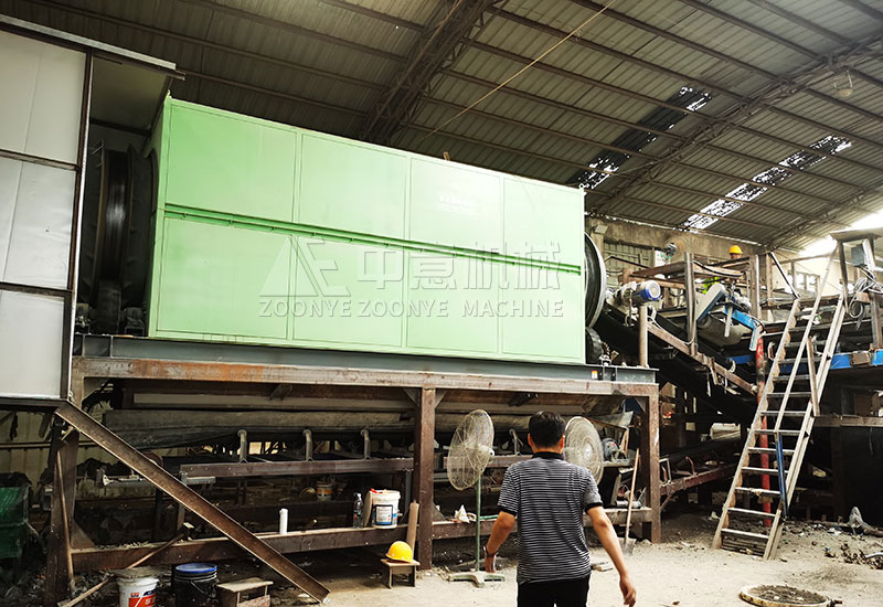 Decoration garbage screening equipment-tumbler screen Decoration garbage screening equipment-tumbler screen