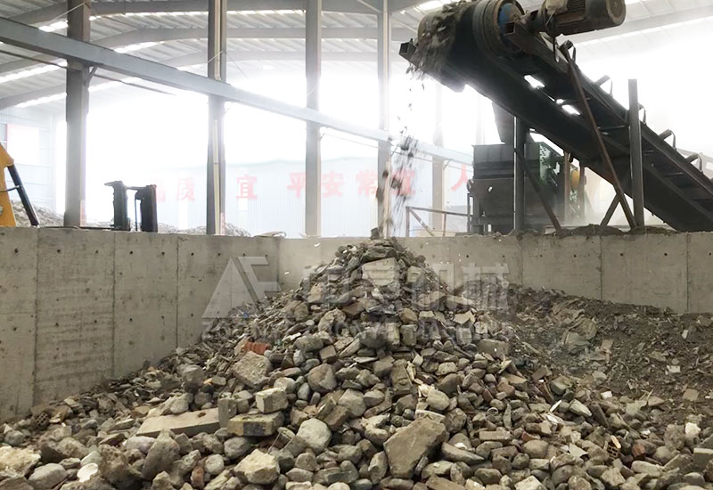 Recycled aggregate sorted out Regenerated aggregate sorted out