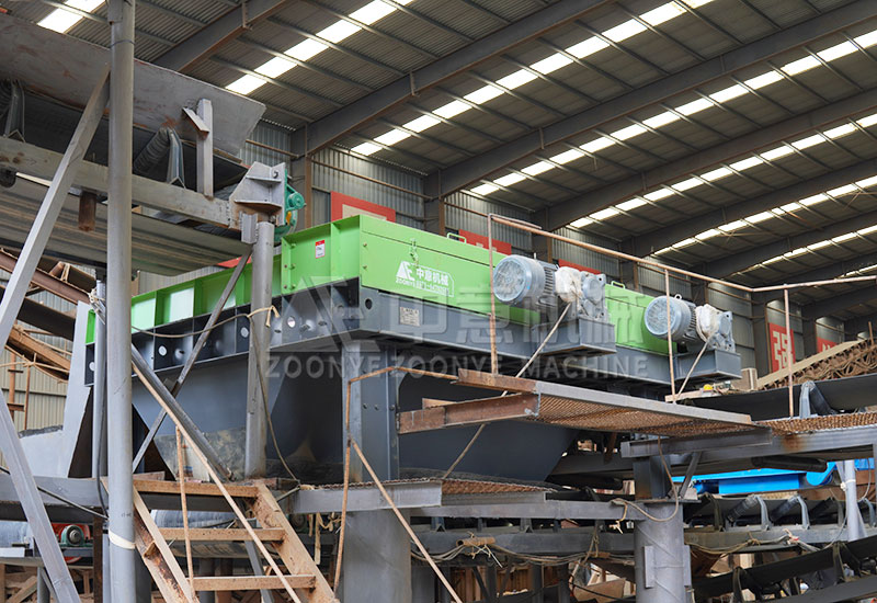 Decoration garbage screening equipment-Spiral screen Decoration garbage screening equipment-Spiral screen