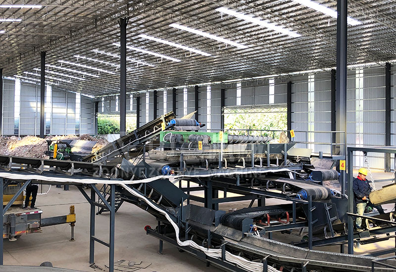 Construction and decoration waste treatment production line Construction and decoration waste treatment production line