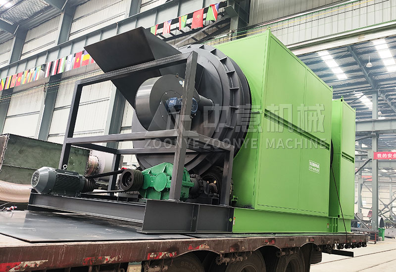 Roller screen equipment