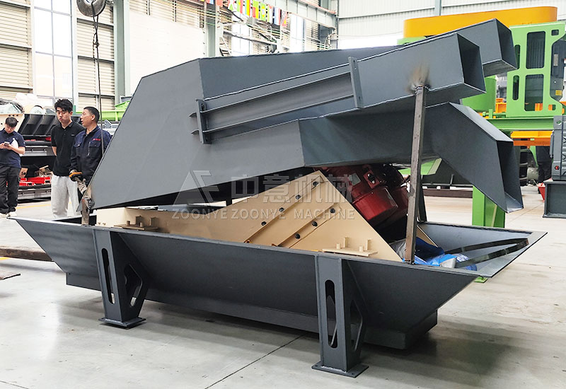 振動給料機+進料斗