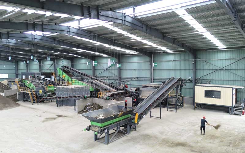 Building decoration garbage disposal production line Building decoration garbage disposal production line