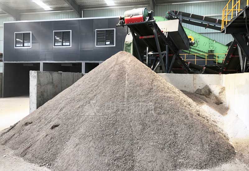 Sifted fine sand Sifted fine sand